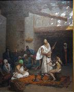 Jean-Leon Gerome The Snake Charmer oil painting reproduction